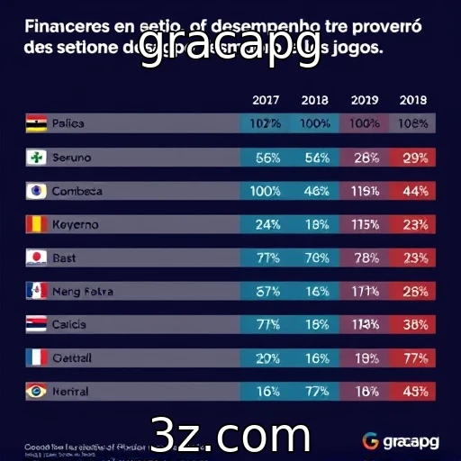 Desempenho Financeiro de Provedores de Jogos no Setor
